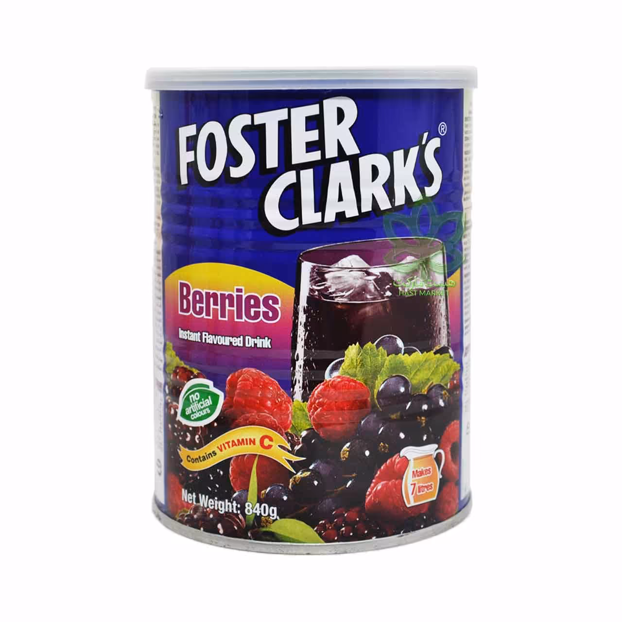 پودر شربت با طعم میوه های قرمز 840 گرم فاستر کلارکز - foster clark&#039;s