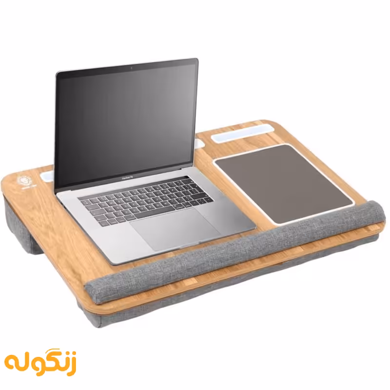 میز تحریر قابل حمل گرین لاین مدل Portable LapDesk Dual Cushions - زنگوله