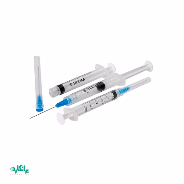سرنگ لوئرلاک سرپیچی 3 سی سی حلما طب-HelmaTeb