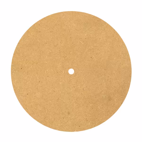 اسلایس چوبی مدل بیس رنگ نقاشی و رزین ساعت دیواری Circle50 کد BS16