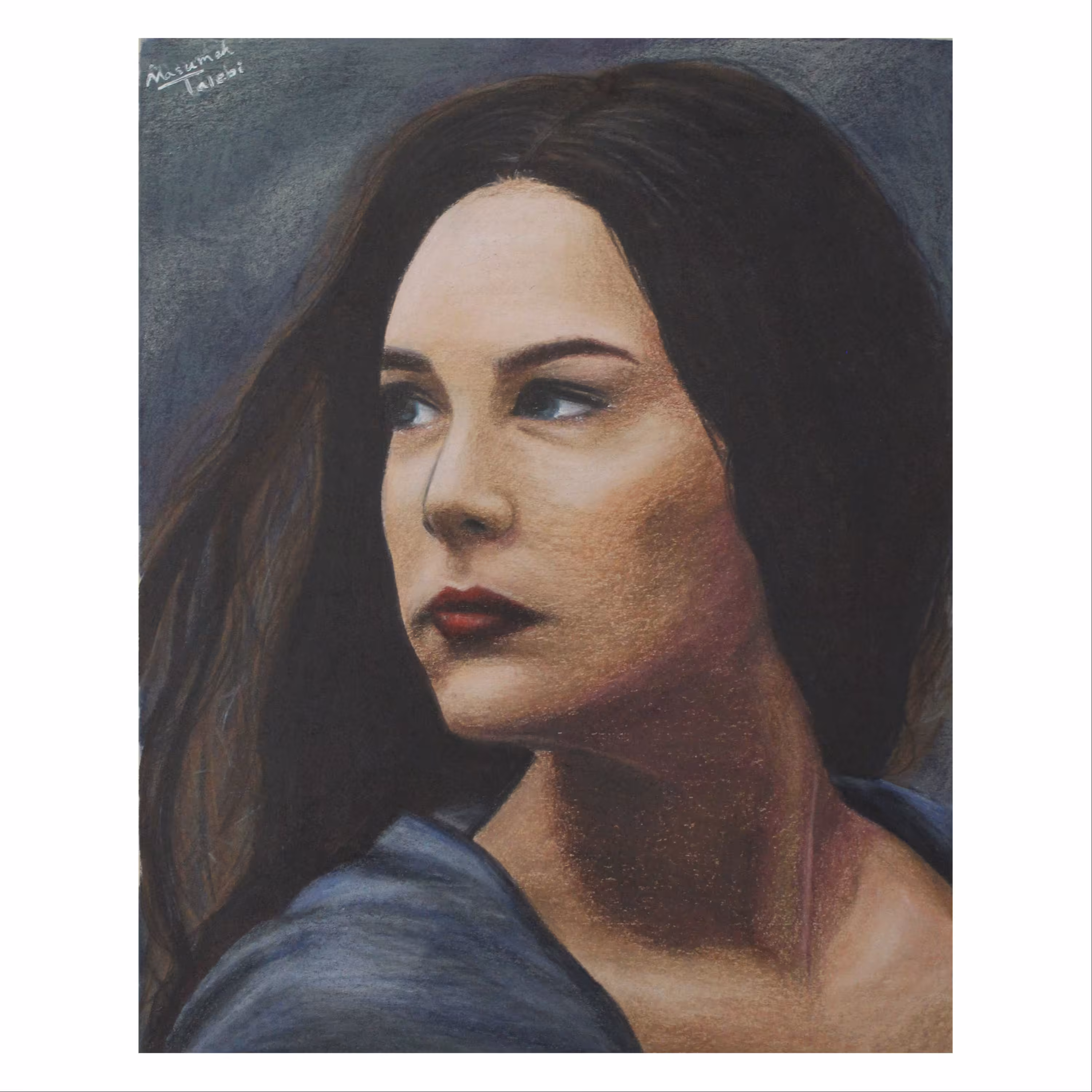 نقاشی مداد رنگی مدل ارباب حلقه ها کد 03