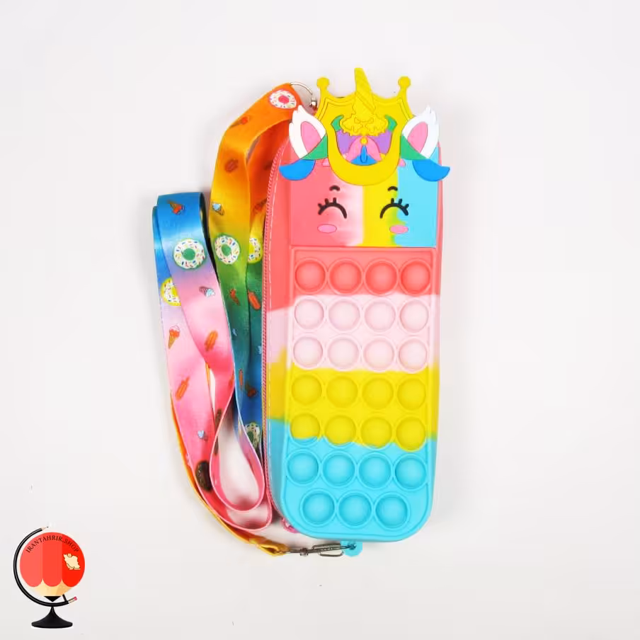 جامدادی دخترانه پاپیت یونیکورن رنگی