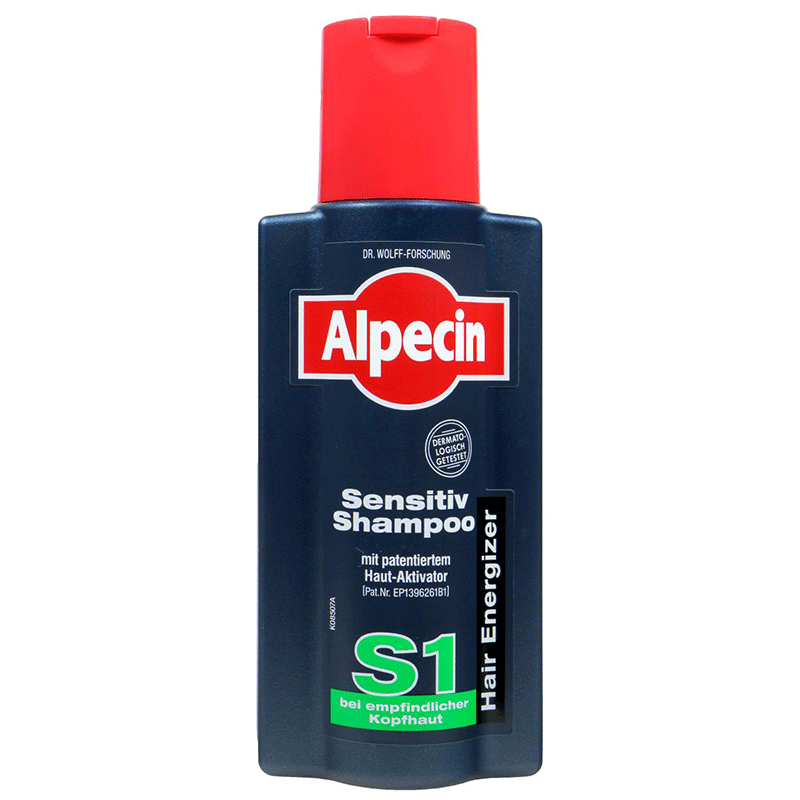 شامپو سنسیتیو S1 برای پوست سر حساس آلپسین Alpecin S1 Sensitive Shampoo 250mil • خوش آرا
