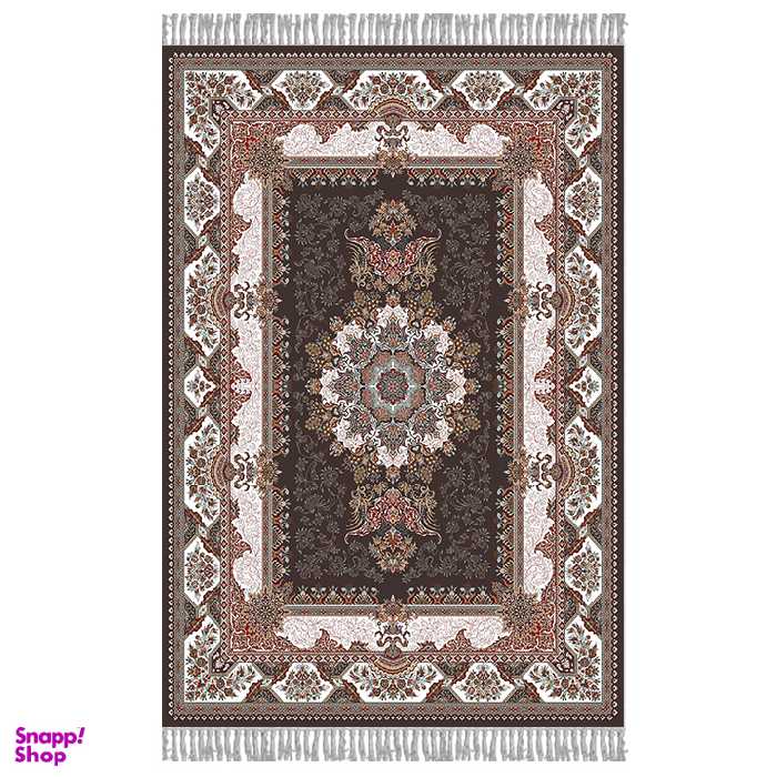 فرش ماشینی چاپی بدون تار و پور هانوکس مدل یاقوت کد IFK.312.02