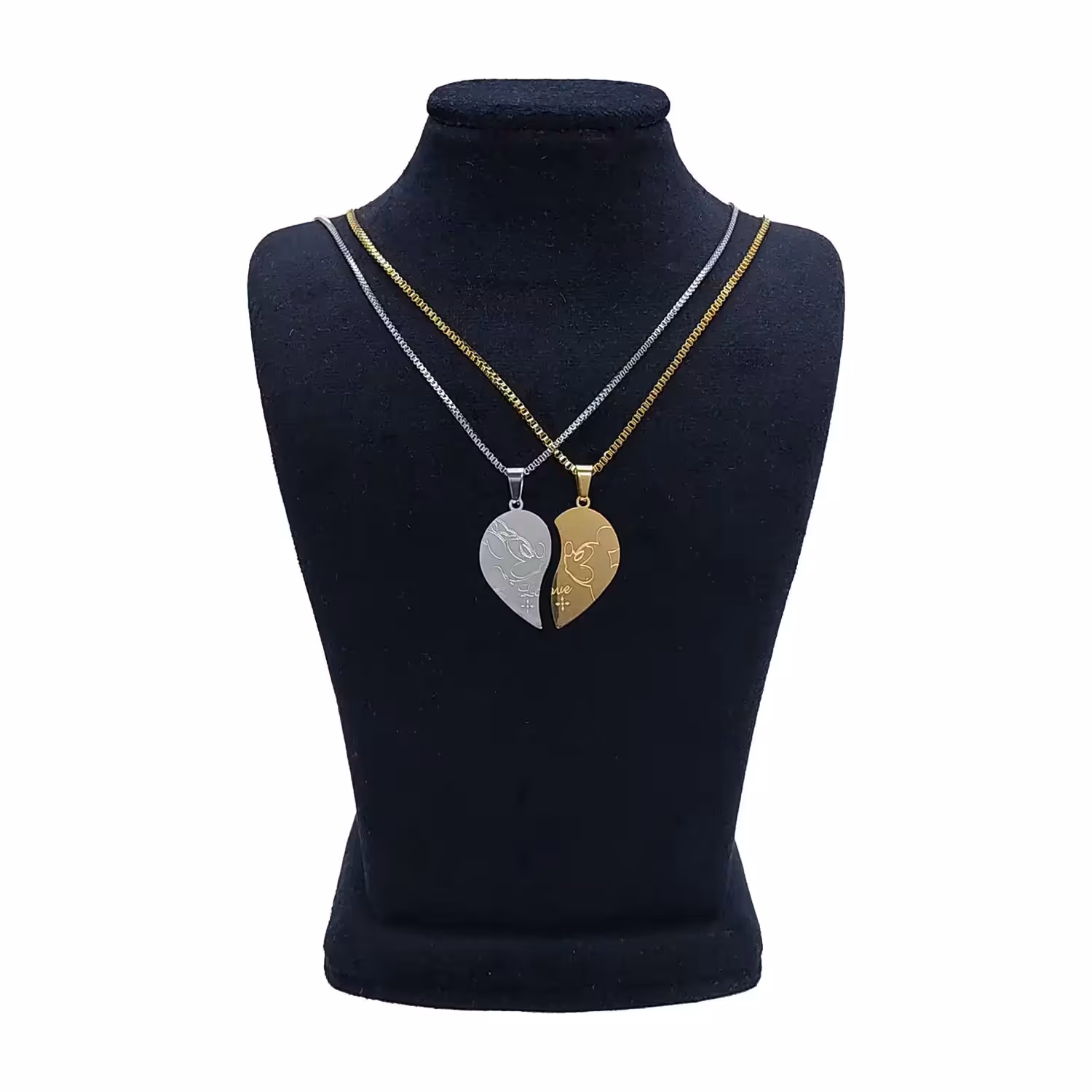  ست کاپلی گردنبند طرح میکی موس کد CS-1150