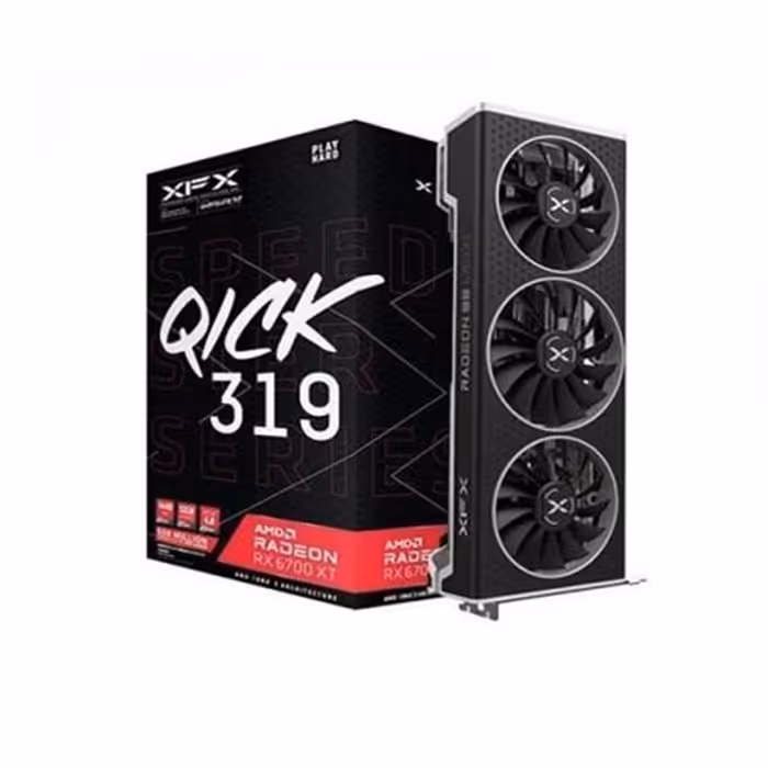 کارت گرافیک ایکس اف ایکس RX 6700 XT QICK 319 12G