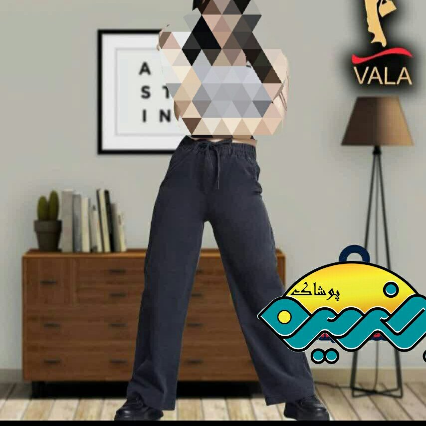 شلوار طرح لی بگ زنانه، پارچه نیل اعلا