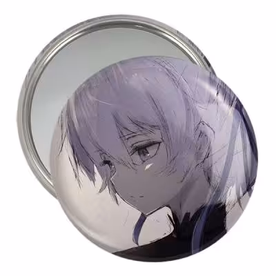 آینه جیبی خندالو مدل یین انیمه تاریکتر از سیاهی کد 23457