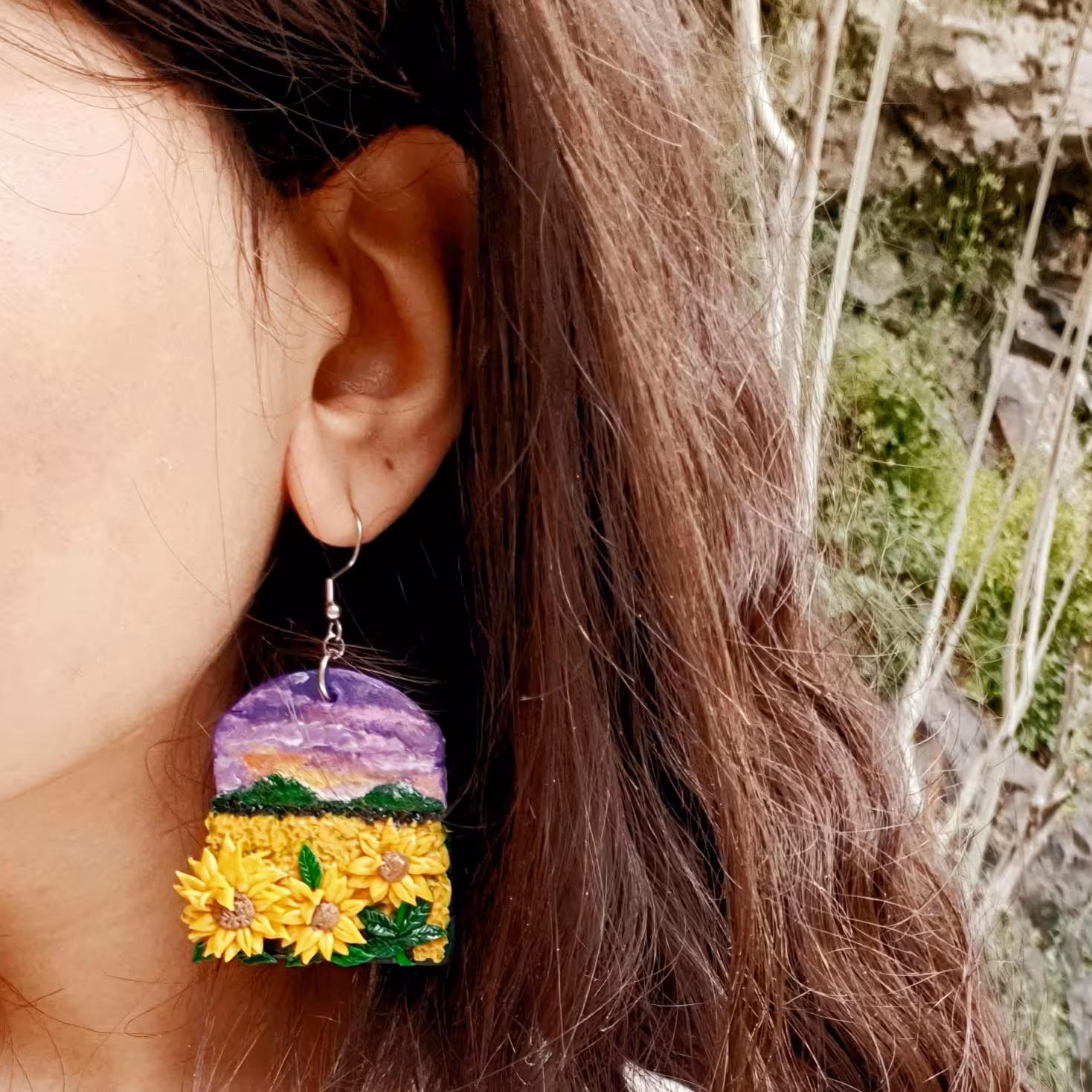 گوشواره آفتاب گردان