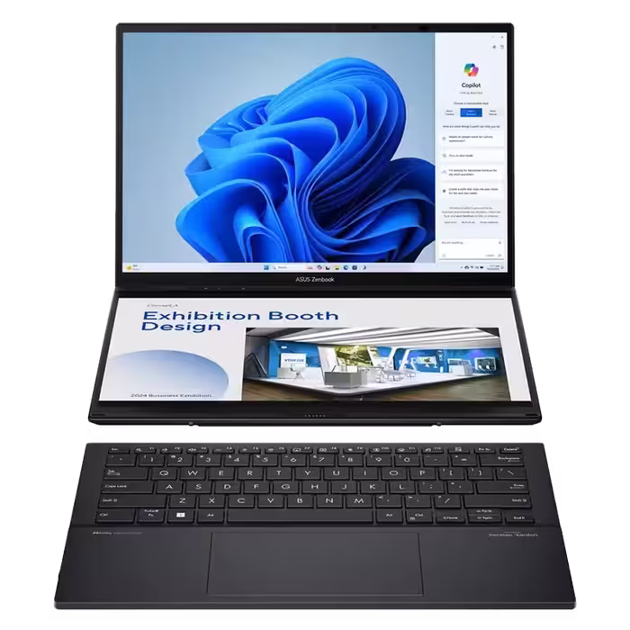 قیمت لپ تاپ ZenBook DUO UX8406MA ایسوس Ultra 7 155H 16GB 1TB SSD Intel