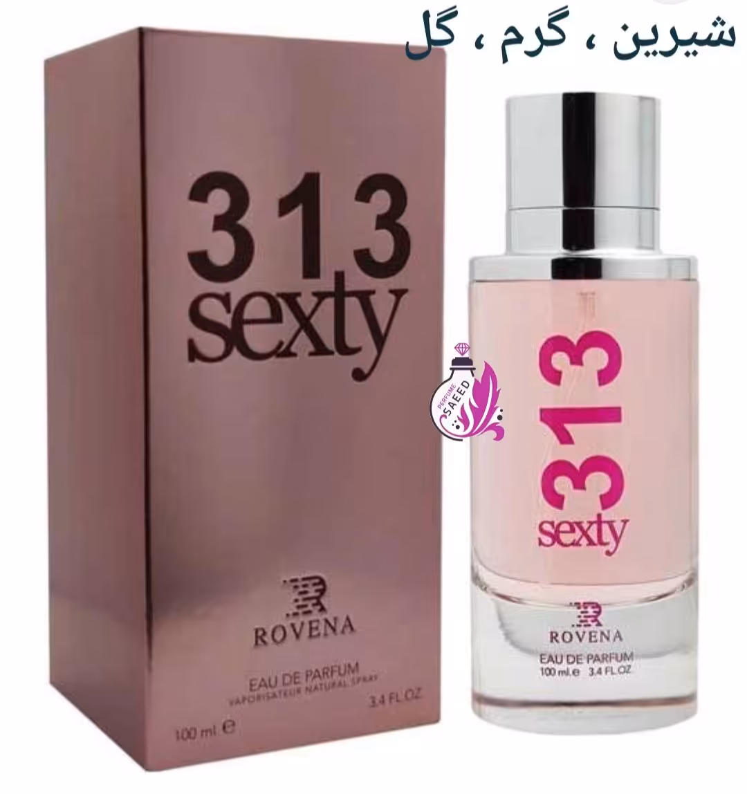 ادکلن زنانه روونا مدل 313 مشابه رایحه 212 حجم 100 میلی لیتر