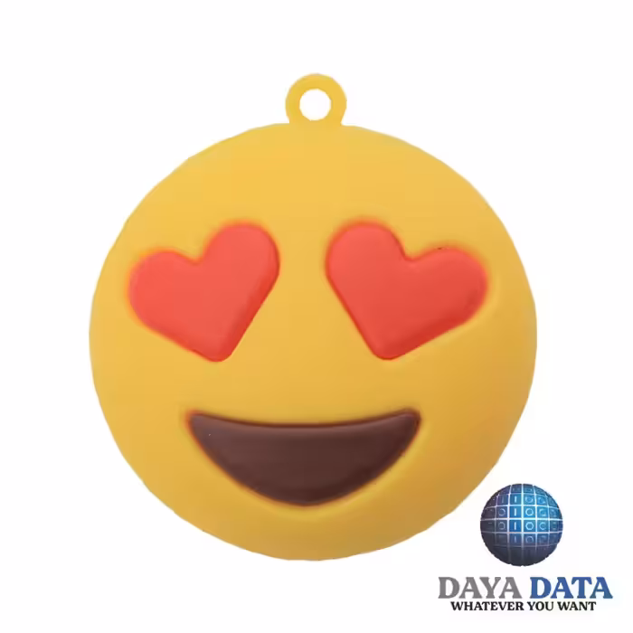 فلش مموری فانتزی  دایا  دیتا  طرح  ایموجی قلب   مدلPF1082-9 ظرفیت32GB -USB3