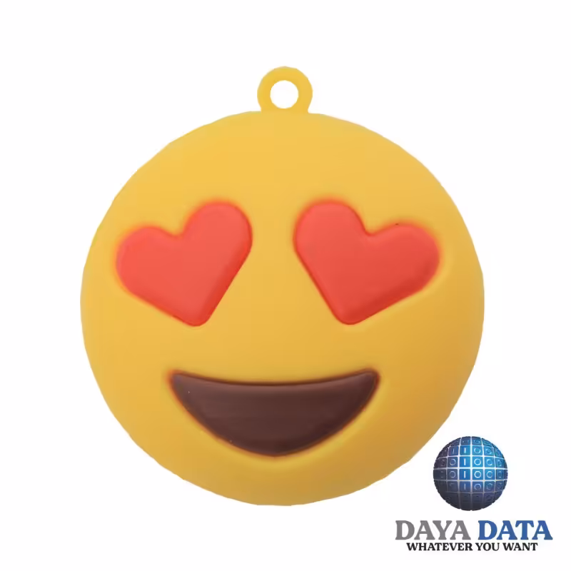 فلش مموری فانتزی  دایا  دیتا  طرح  ایموجی قلب   مدلPF1082-9 ظرفیت32GB -USB3