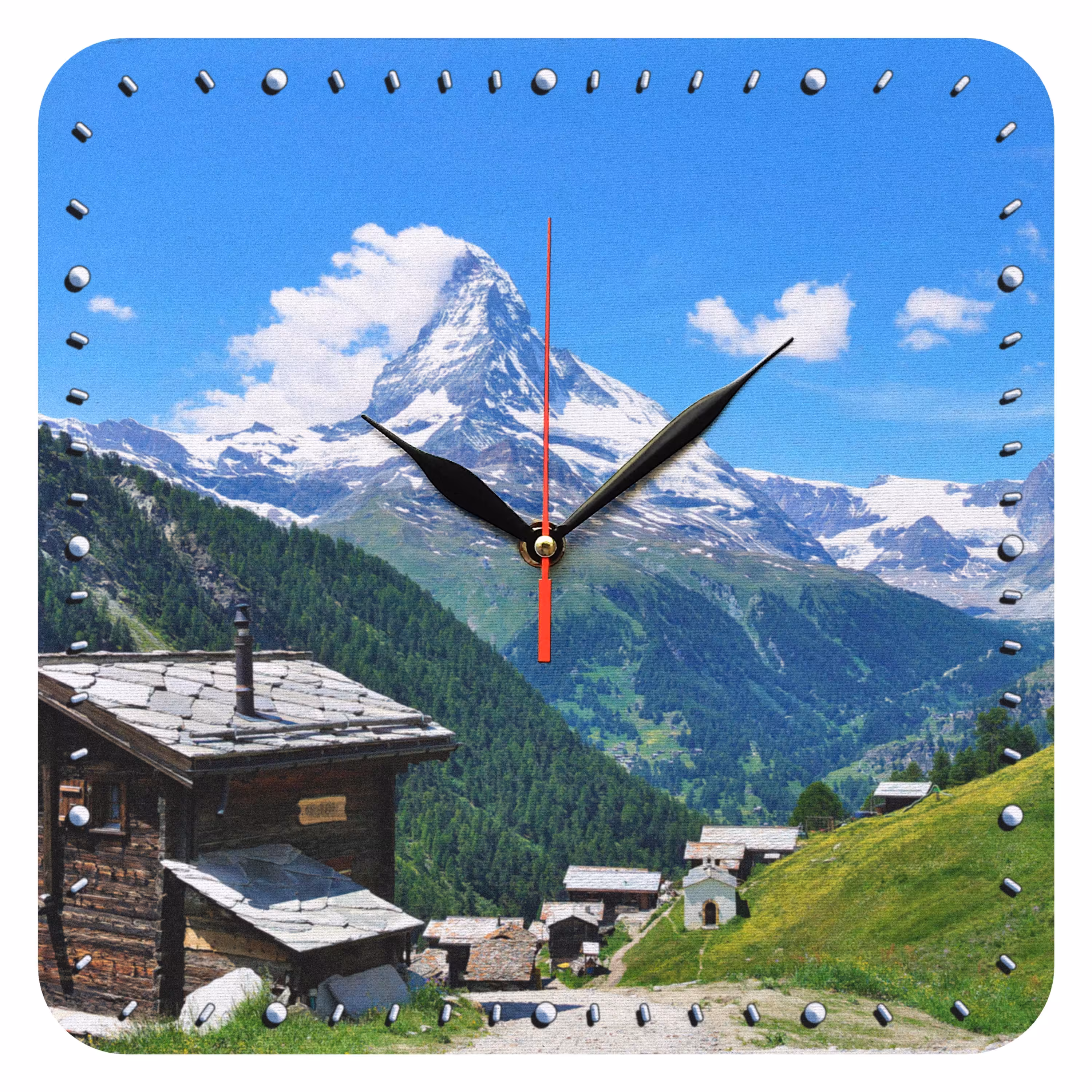 ساعت دیواری طرح آلپ  مدل 1058