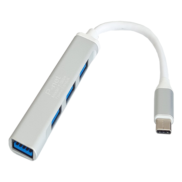 هاب 4 پورت USB31 TYPE C پی نت مدل T-3604