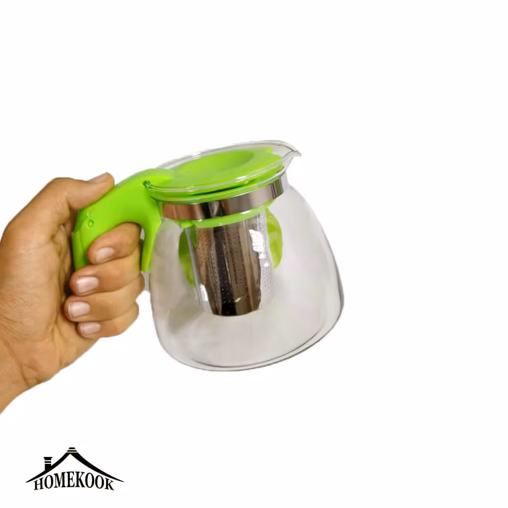 قوری پیرکس رنگی 900 میلی لیتر