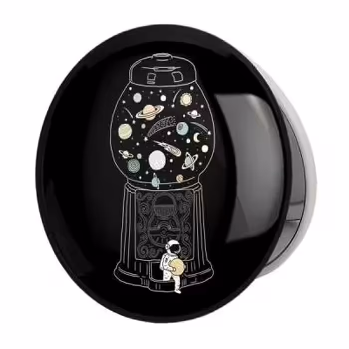 آینه جیبی خندالو طرح فضایی مدل تاشو کد 25140