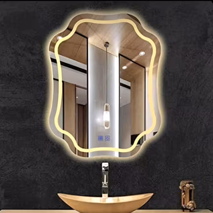 آینه بک لایت مدل لمسی کد1018