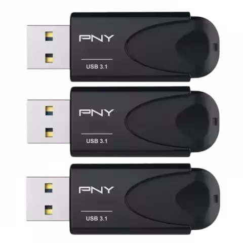 خرید فلش مموری 32 گیگابایت PNY مدل Attaché 4 بسته 3 عددی