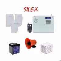 پکیج دزدگیر منزل و مغازه با 3 چشمی سایلکس SG8-S