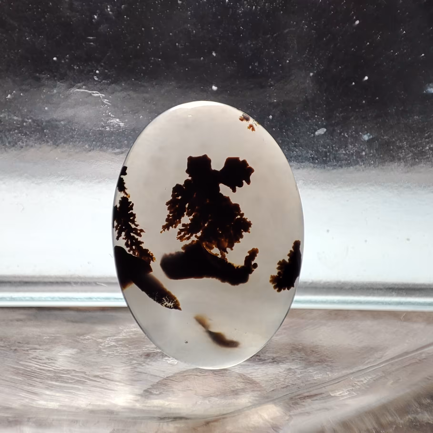 شجر قائن مصور طبیعی و معدنی کد 912