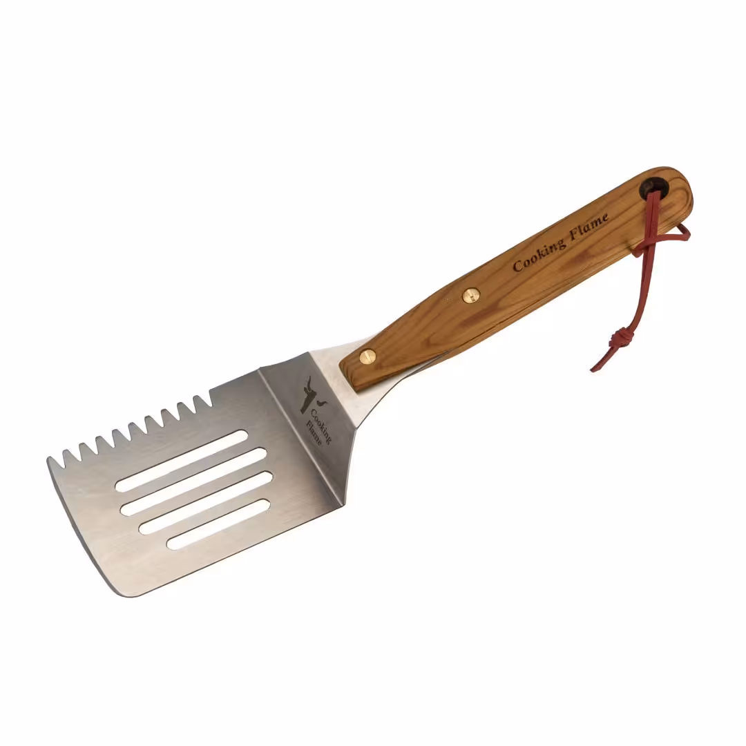 کاردک باربیکیو استیل پانچی چنگال دار برند کوکینگ فلیم