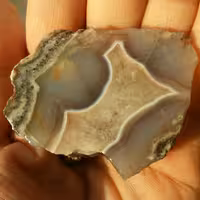 اسلایس سنگ راف عقیق سلیمانی 3 بعدی رنگی محشششر 100درصد طبیعی شاهکار خلقت بی نظیر