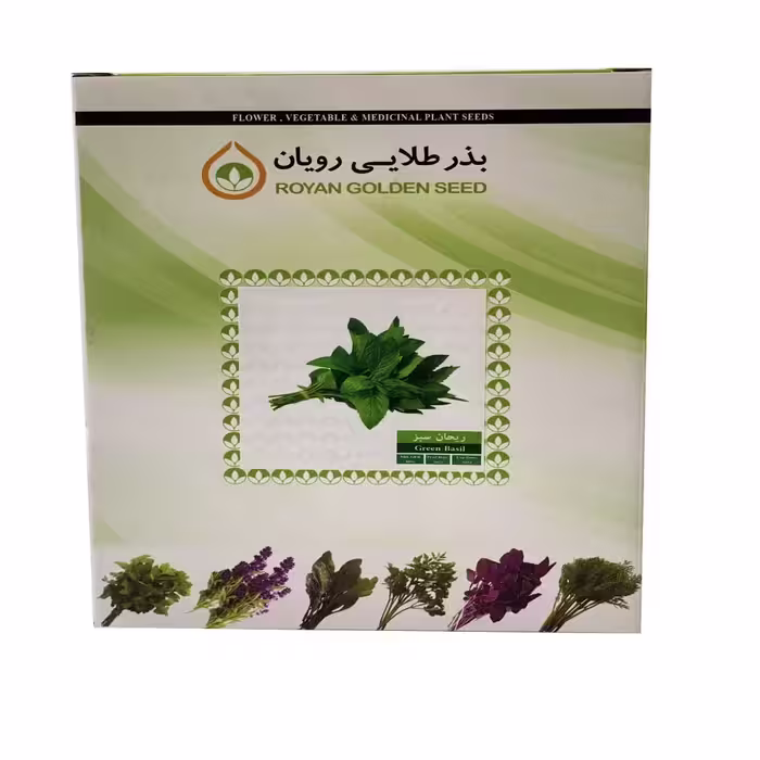 بذر ریحان سبز 1 کیلویی - بذر طلایی رویان