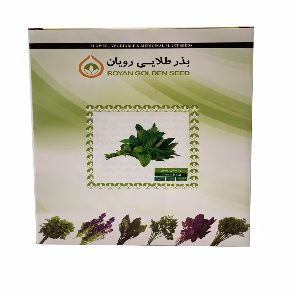 بذر ریحان سبز 1 کیلویی - بذر طلایی رویان