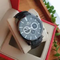 ساعت مچی مردانه الگانس بند چرمی elegance