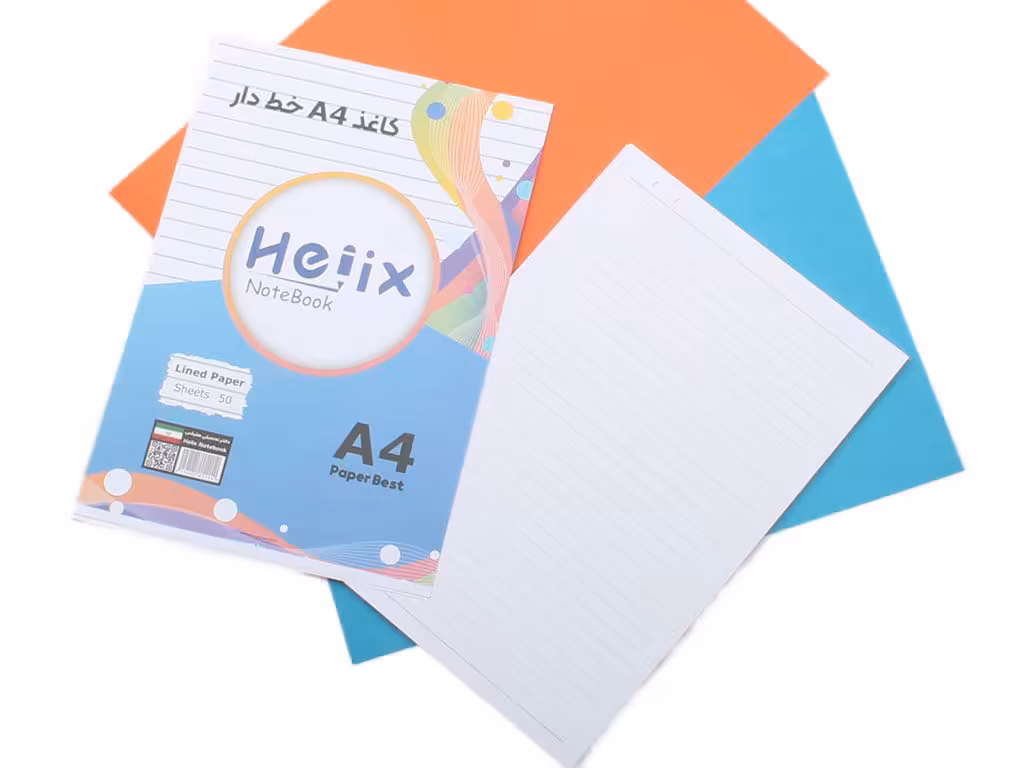 کاغذ A4 خط دار