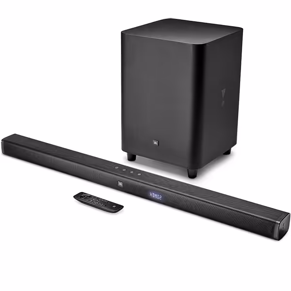 ساندبار جی بی ال مدل Bar 3.1 Channel 4K Ultra HD Soundbar with Wireless Subwoofer مشکی - Hiapple.ir