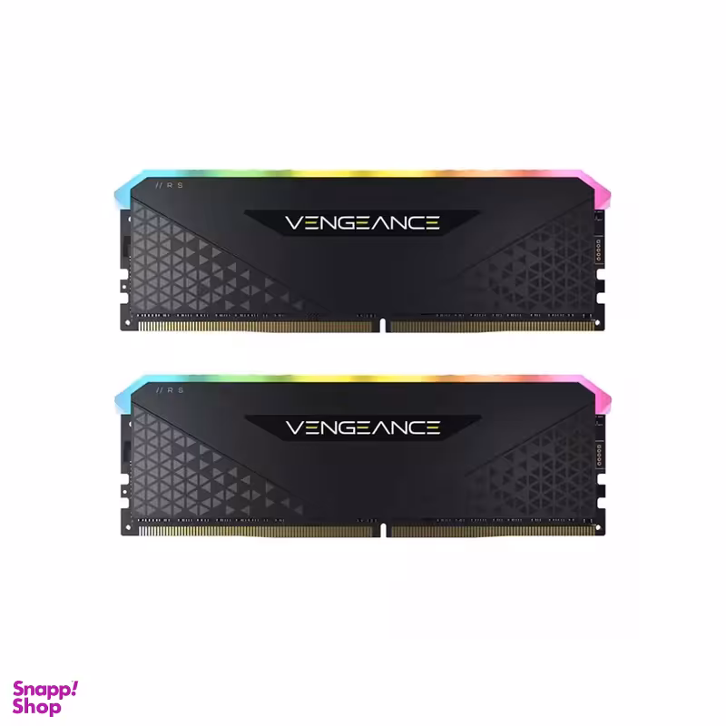 رم دسکتاپ DDR4 دو کاناله 3600 مگاهرتز CL18 کورسیر مدل VENGEANCE RS ظرفیت 32 گیگابایت بسته 2 عددی