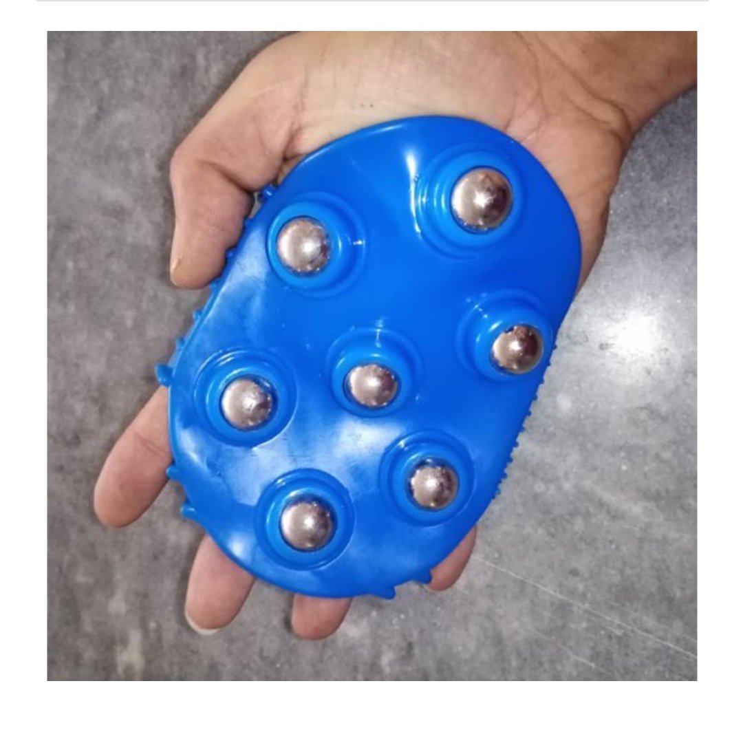 ماساژور دستی غلطک دار  مدل دستکشی 7ساچمه