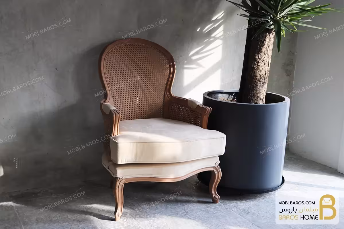 مبل تک‌ نفره روما پلاس