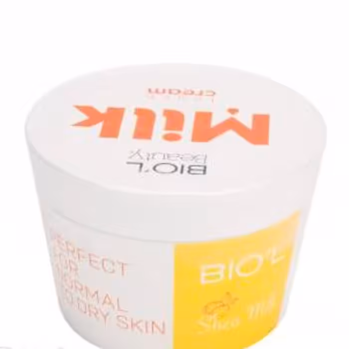  کرم میلک شیر و شیا مناسب پوست نرمال تا خشک کاسه