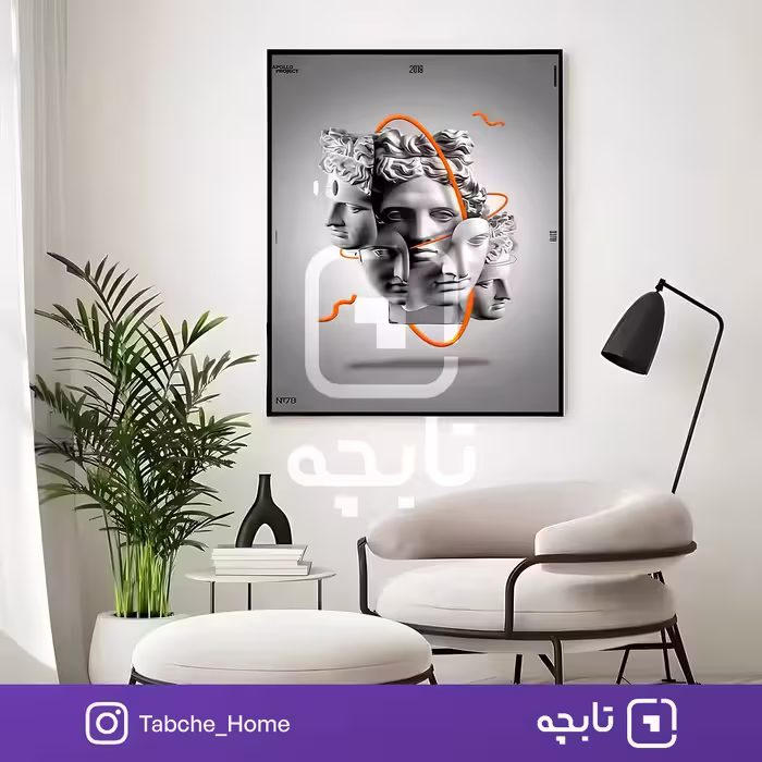 تابلو دیواری هزار چهره