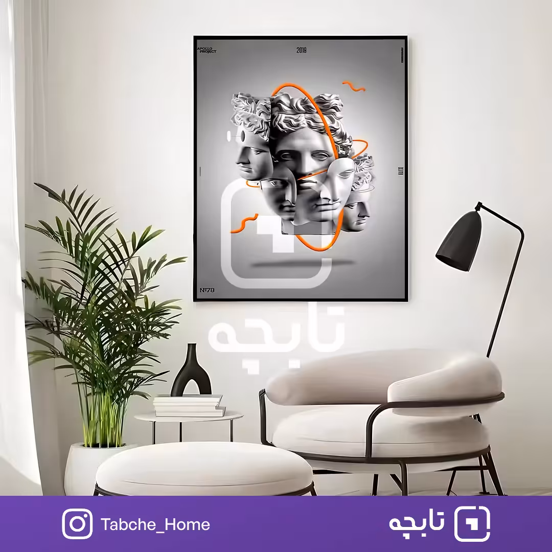 تابلو دیواری هزار چهره