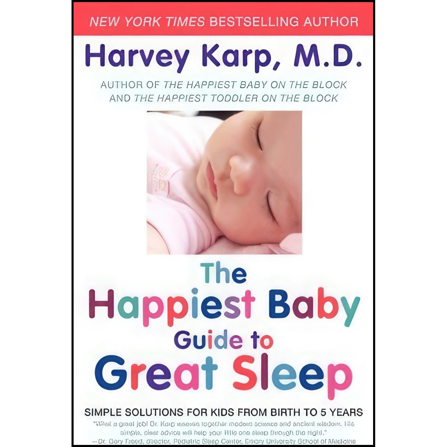 کتاب زبان اصلی The Happiest Baby Guide to Great Sleep اثر Harvey Karp