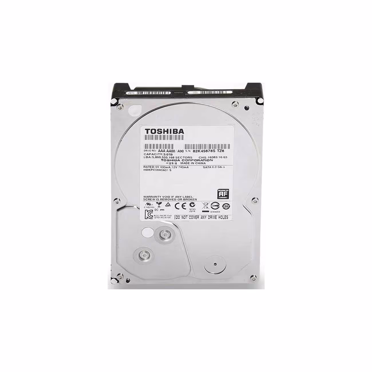 هارد دیسک لپ تاپ توشیبا Toshiba 1TB