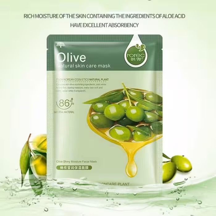 ماسک ورقه ای زیتون هچانا