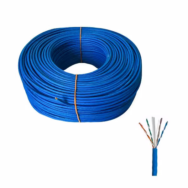کابل شبکه لگراند UTP CCA 0.5 Cat6 حلقه 305 متری