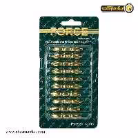 ست سر پیچ گوشتی دوسر چهارسو کوتاه فورس 10 عددی مدل 2101