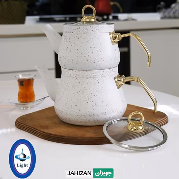 کتری و قوری گرانیتی لایت ترکیه مدل 85