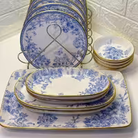 سرویس پذیرایی و عصرانه خوری 15 پارچه محصول Gönül ترکیه