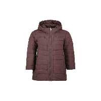 کاپشن ورزشی چند رنگ زنانه مانتو کلاهدار TW2MP810 BRN اورجینال Tommy Hilfiger
