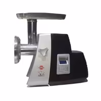 چرخ گوشت پارس خزر مدل بوفالو، مشکی- سفید، با کلید برگردان، قدرت موتور 1000وات،  25ماه گارانتی