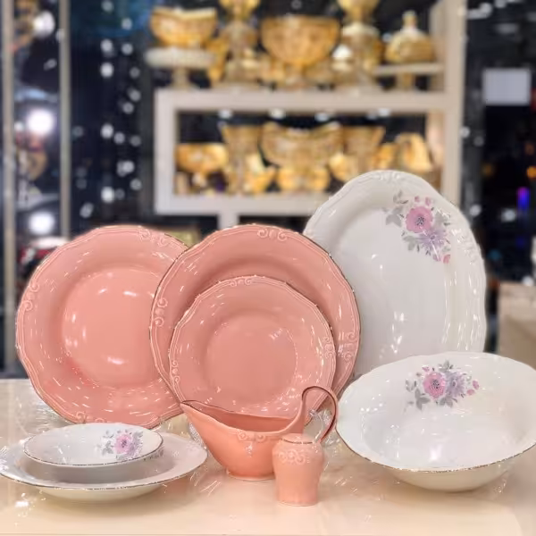 سرویس 30پارچه 6نفره چيني فانتزي