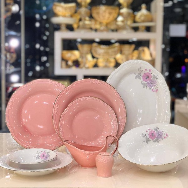 سرویس 30پارچه 6نفره چيني فانتزي