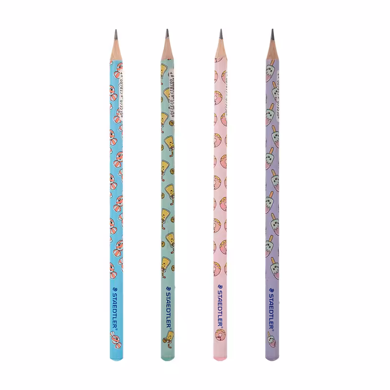 مداد مشکی استدلر مدل Motif Pastel کد 131HB-PA مجموعه 4 عددی